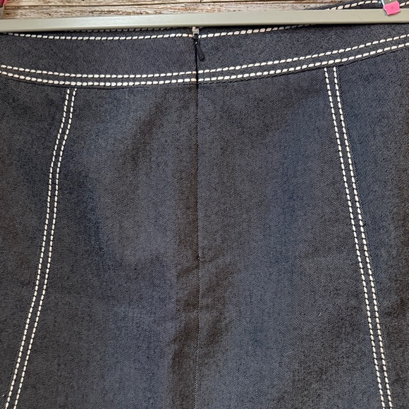 MICHAEL Michael Kors Navy A-Line Skirt - Picture 4 of 5